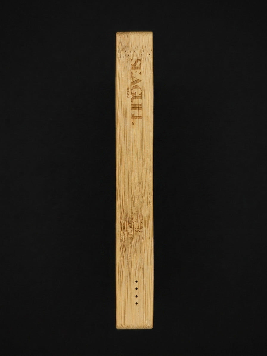 Solar Bamboo Powerbank