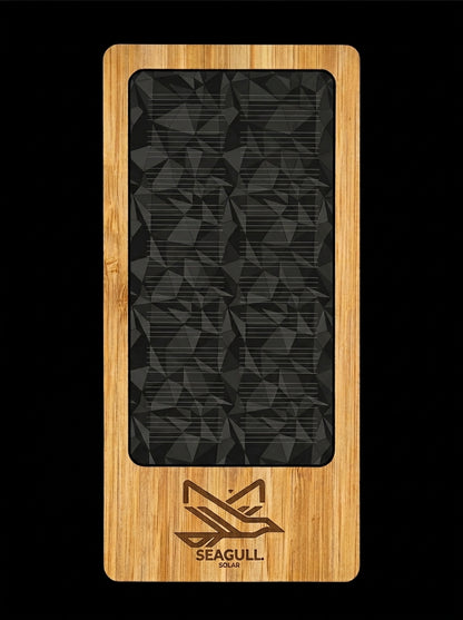 Solar Bamboo Powerbank
