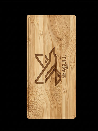 Solar Bamboo Powerbank